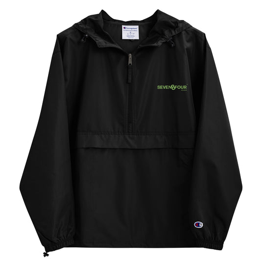 Seven8Four Embroidered Champion Packable Jacket