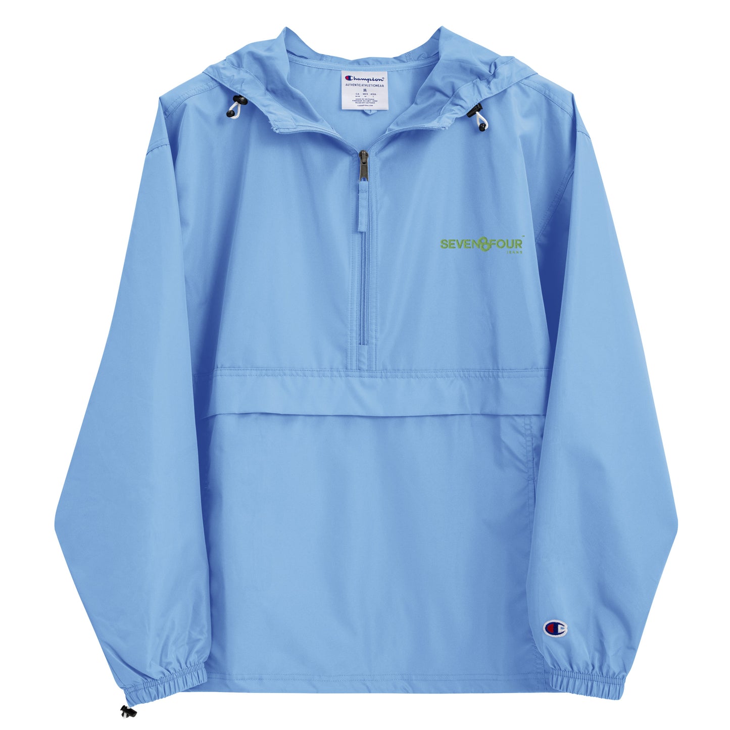 Seven8Four Embroidered Champion Packable Jacket